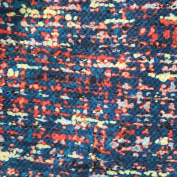 Multicolored Short Sleeve Dress - Picture 5 of 10